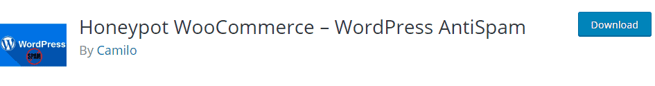 Honeypot WooCommerce – WordPress AntiSpam